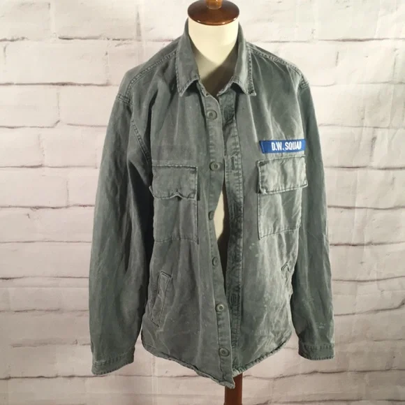 Zara Jackets Coats Zara Military Dw Squad Jacket Poshmark